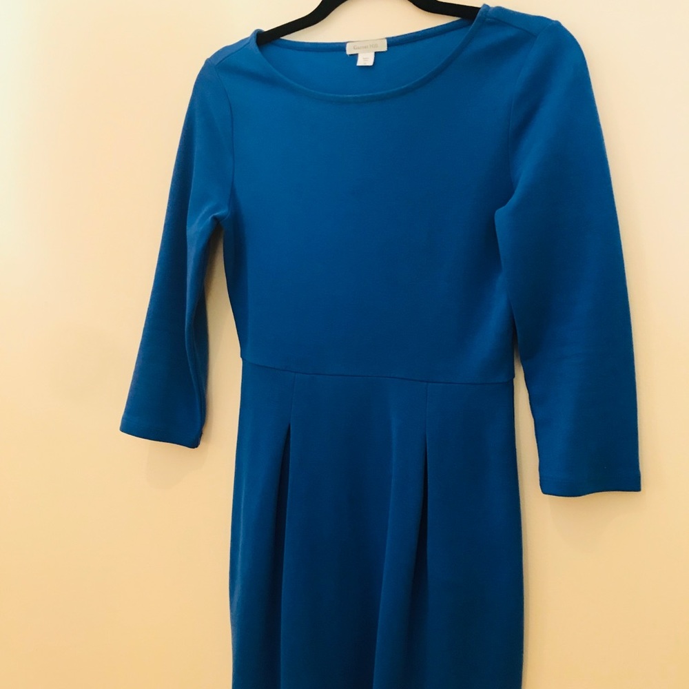 Garnet Hill ( wore once) blue dress